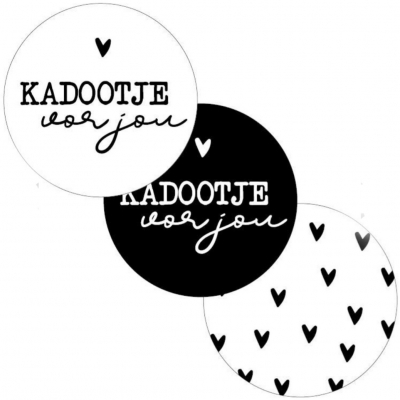 Kadostickers | Trio kadootje